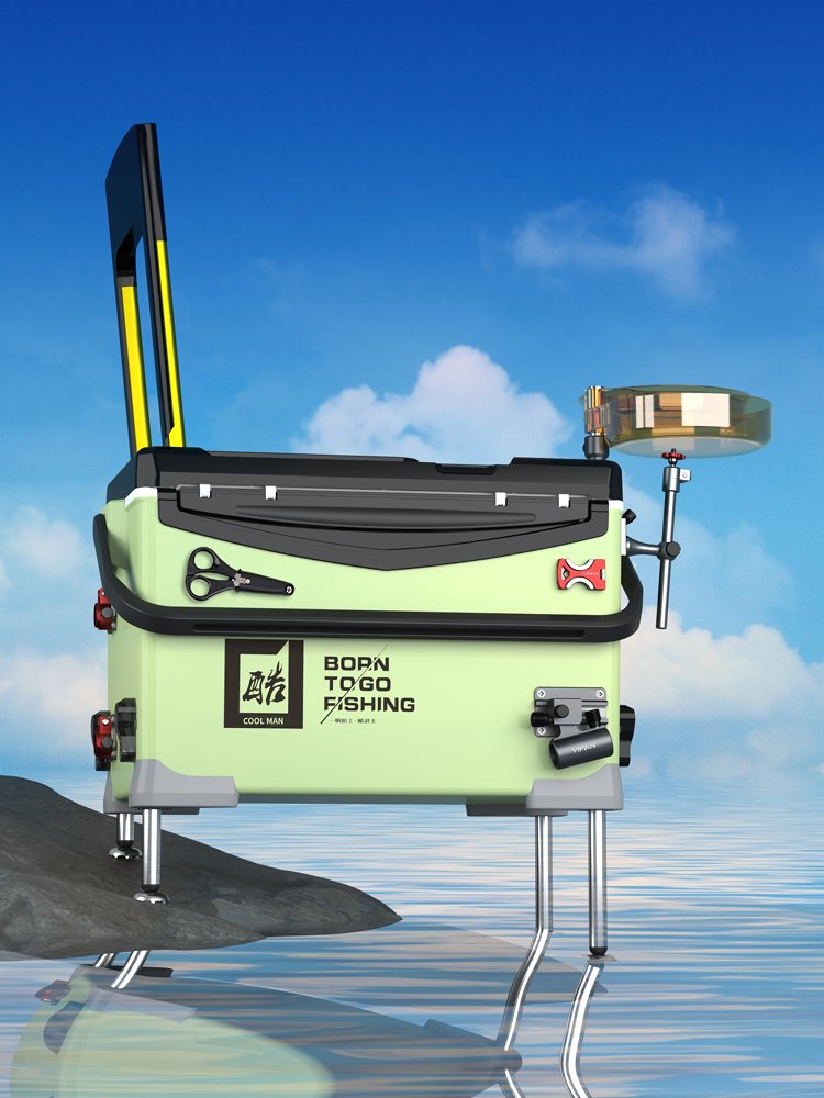 ALUMINIUM ALLOY FITTINGS FOR A NEW 2024 29L FISHING BOX WITH A SAILMAN